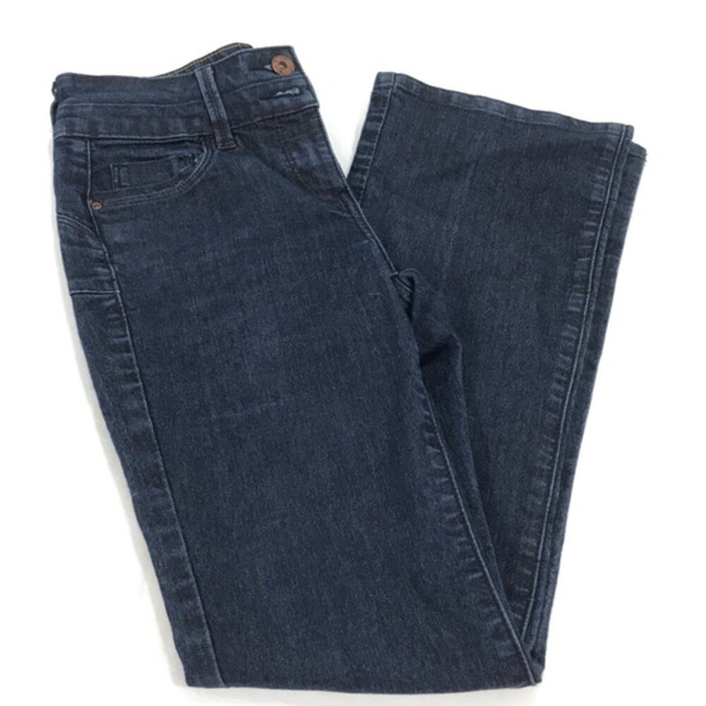 Next Jeans Bootcut Jeans, Dark Blue, 8R